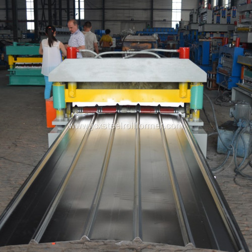 25m/min fast speed corrugated roof panel machine